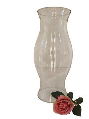 Colonial Hurricane Candle Lamp Shade Chimney 14" Williamsburg hourglass globe